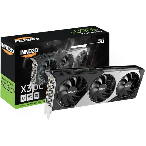 INNO3D GeForce RTX 5060 Ti 8GB X3 OC GDDR7 Graphics Card